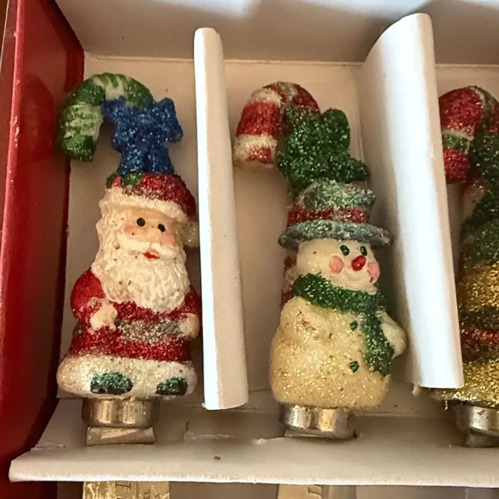 Christmas Themed Cheese Spreaders Set